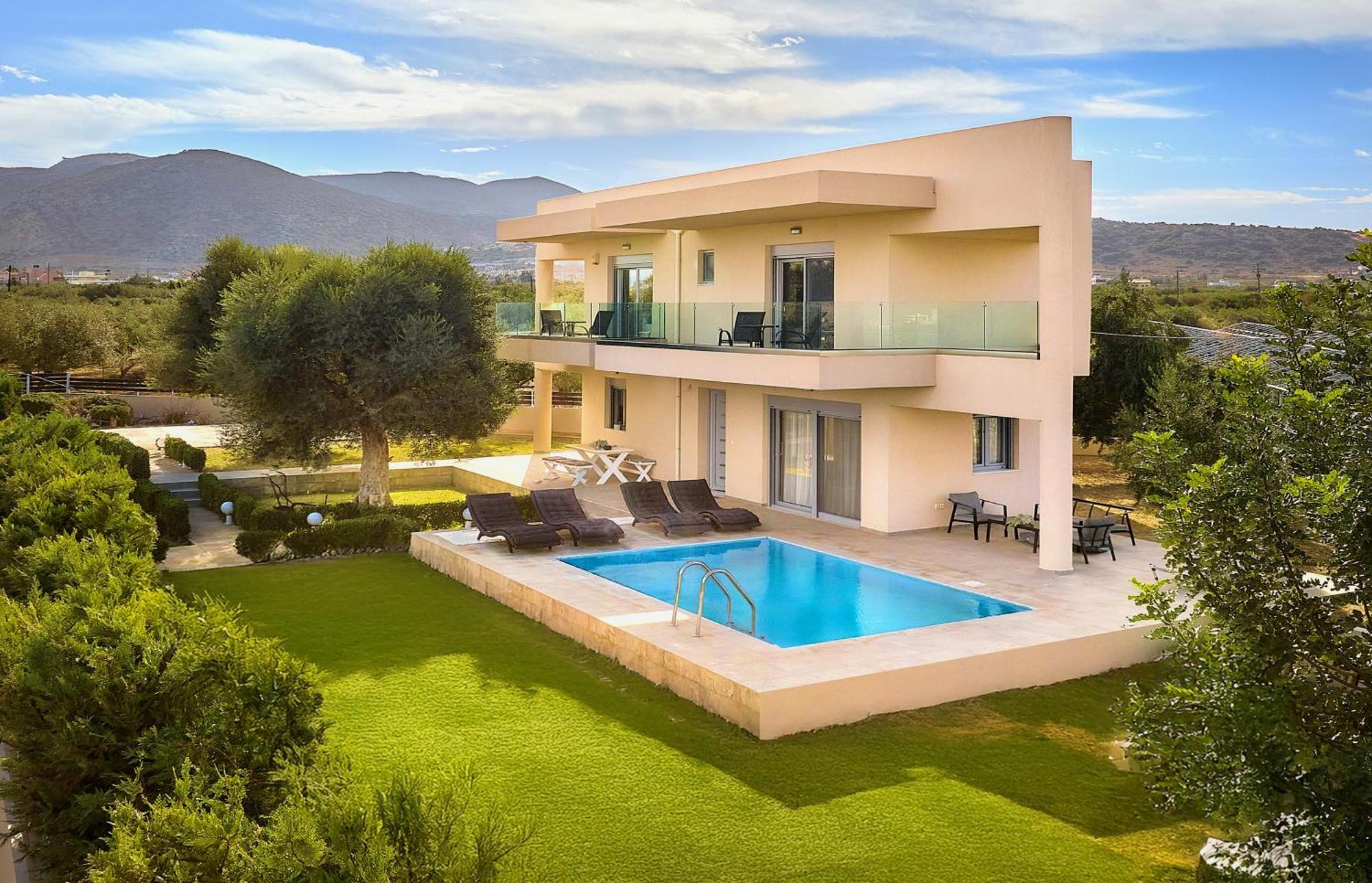 Villa Santa Barbara Hersonisos Hersonissos  Bagian luar foto