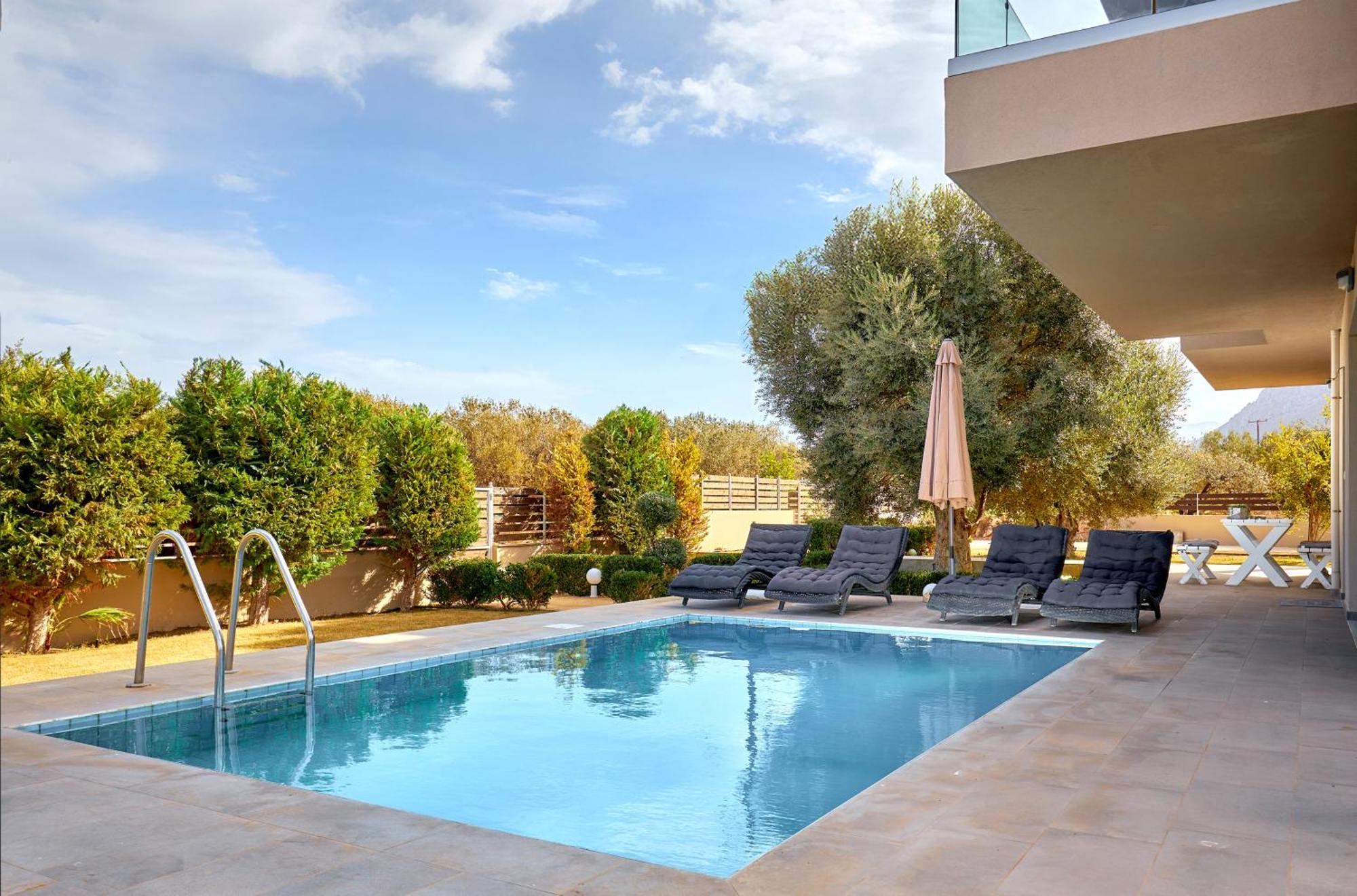 Villa Santa Barbara Hersonisos Hersonissos  Bagian luar foto